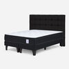 Cama Europea Rosen King New Style 6 Plus + Respaldo Issey