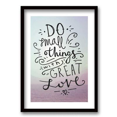 Imagen 1 del producto Cuadro Decorativo Retela Great Love 50 x 35 cm