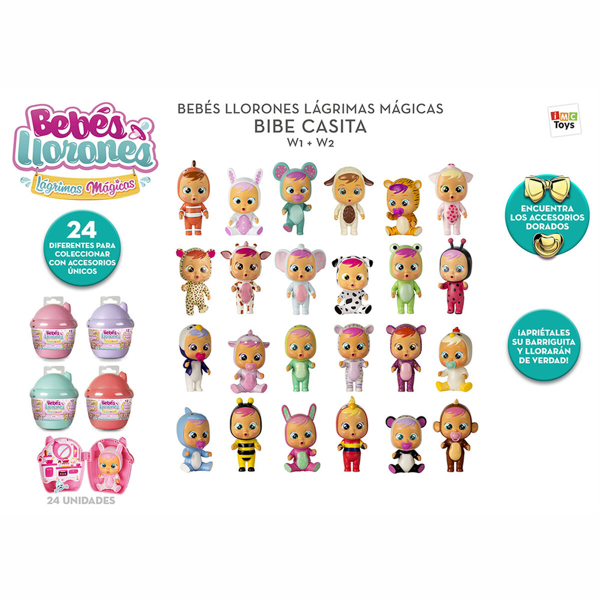 Bebes Llorones Casita de Lagrimas Magicas Morado