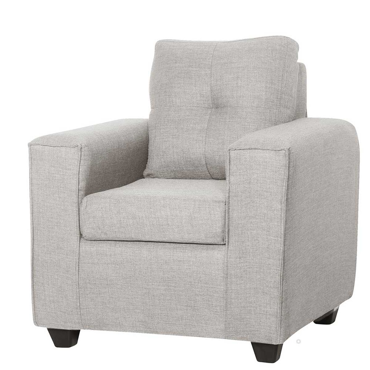 Juego de Living Black Factory Ranger Sofá 3 Cuerpos + Dos Sillones 1 Cuerpo Crema
