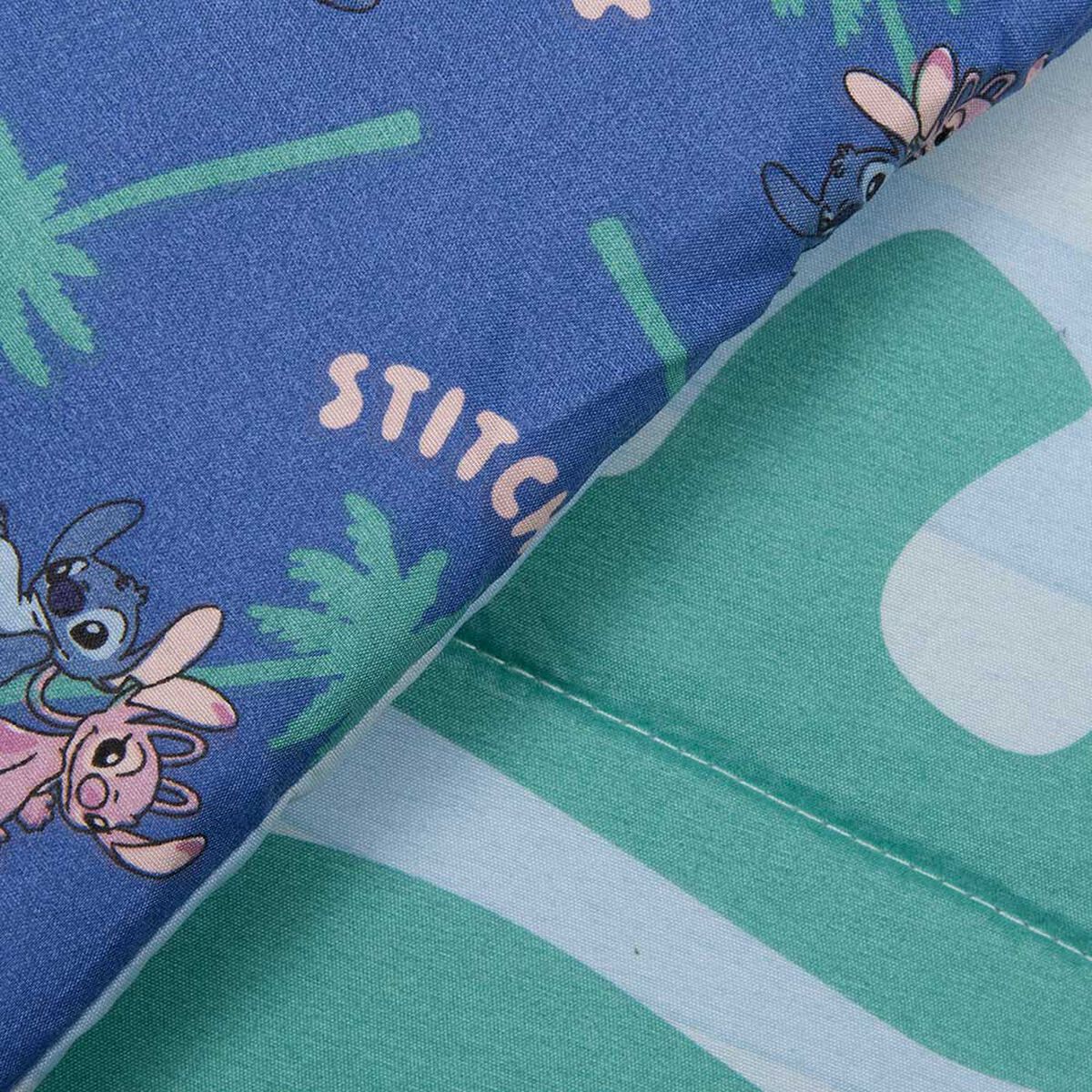Plumón Infantil Disney 1,5 Plazas Fluffly Stitch