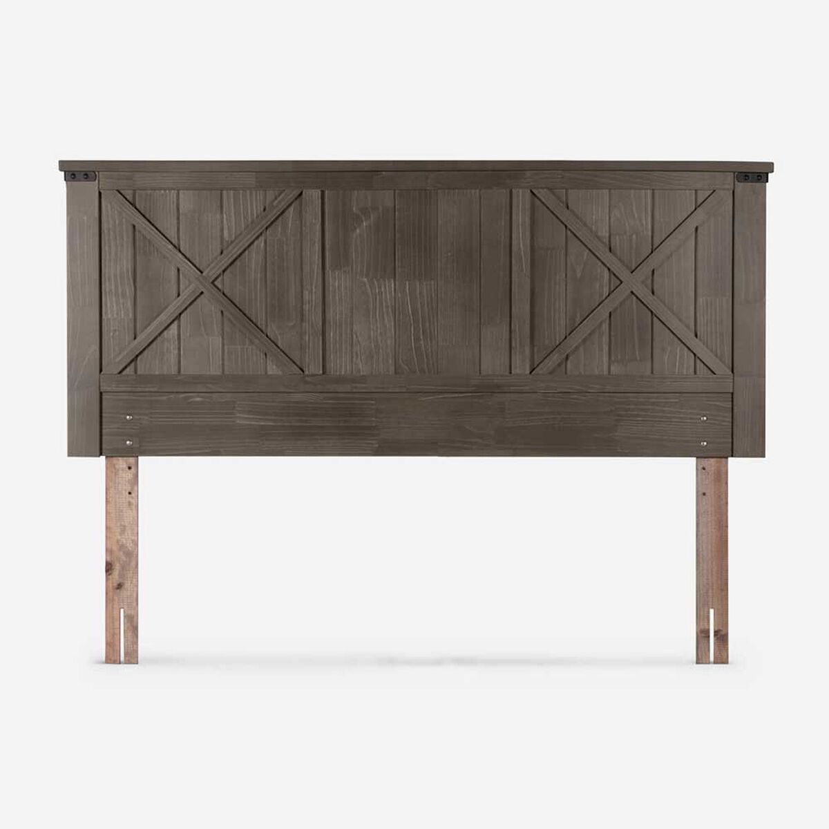 Cama Europea Rosen Base Dividida 2 Plazas Art 4 + Respaldo + 2 Veladores Ray