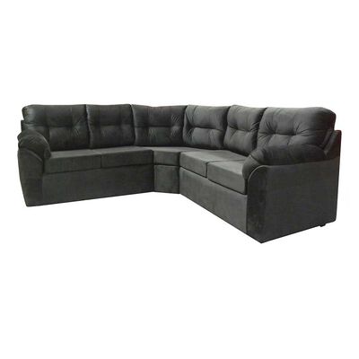 Imagen 1 del producto Sofá Seccional Izquierdo Almore Belen 5 Cuerpos Negro