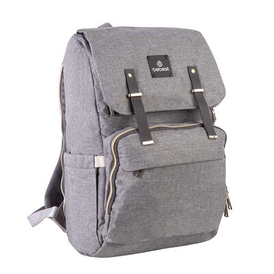 Imagen 1 del producto Mochila Maternal Pañalera Gris Bebesit