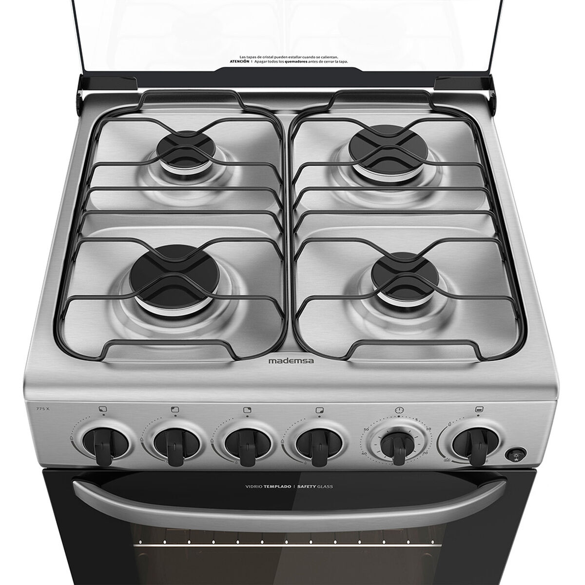 Cocina a Gas Mademsa 775X 4 Quemadores
