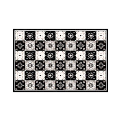 Alfombra Davanti Baldosa Clásica Gris 70 x100 Baldosa Clásica Gris