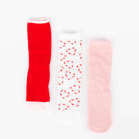 Pack 3 Calcetines Mujer Icono Blanco