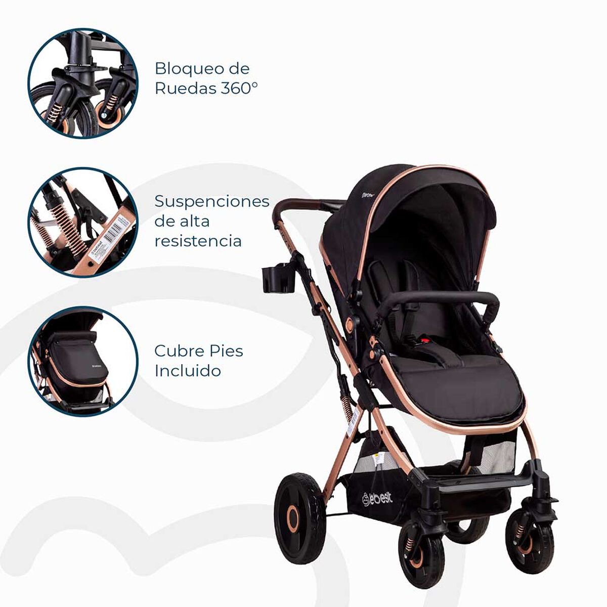 Coche Travel System Vox Gold Bebesit