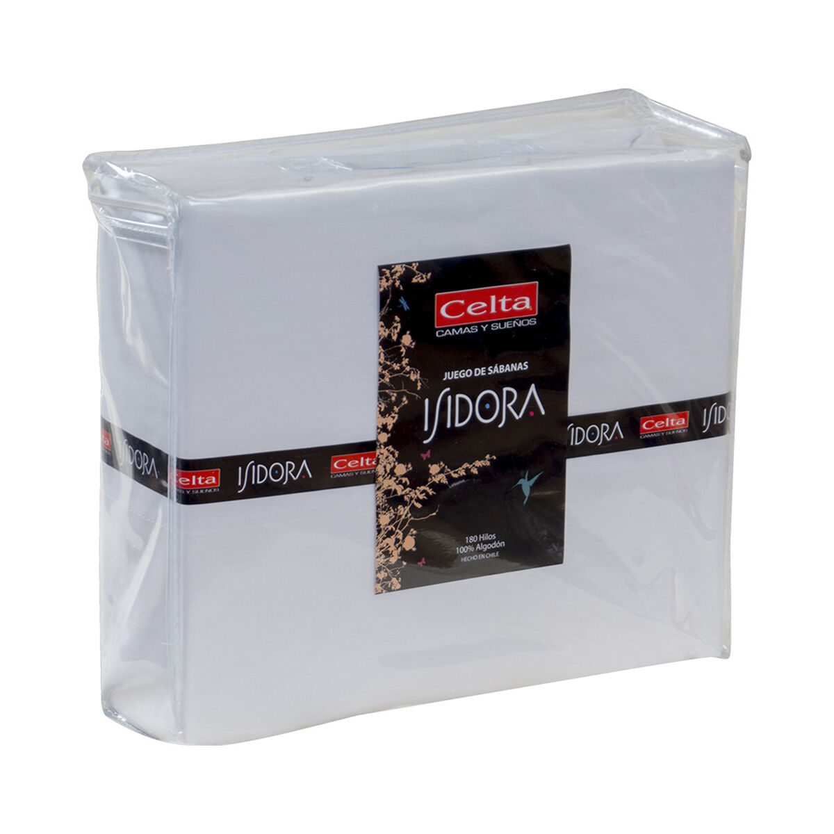 Juego de Sábanas Celta 180 Hilos King Liso