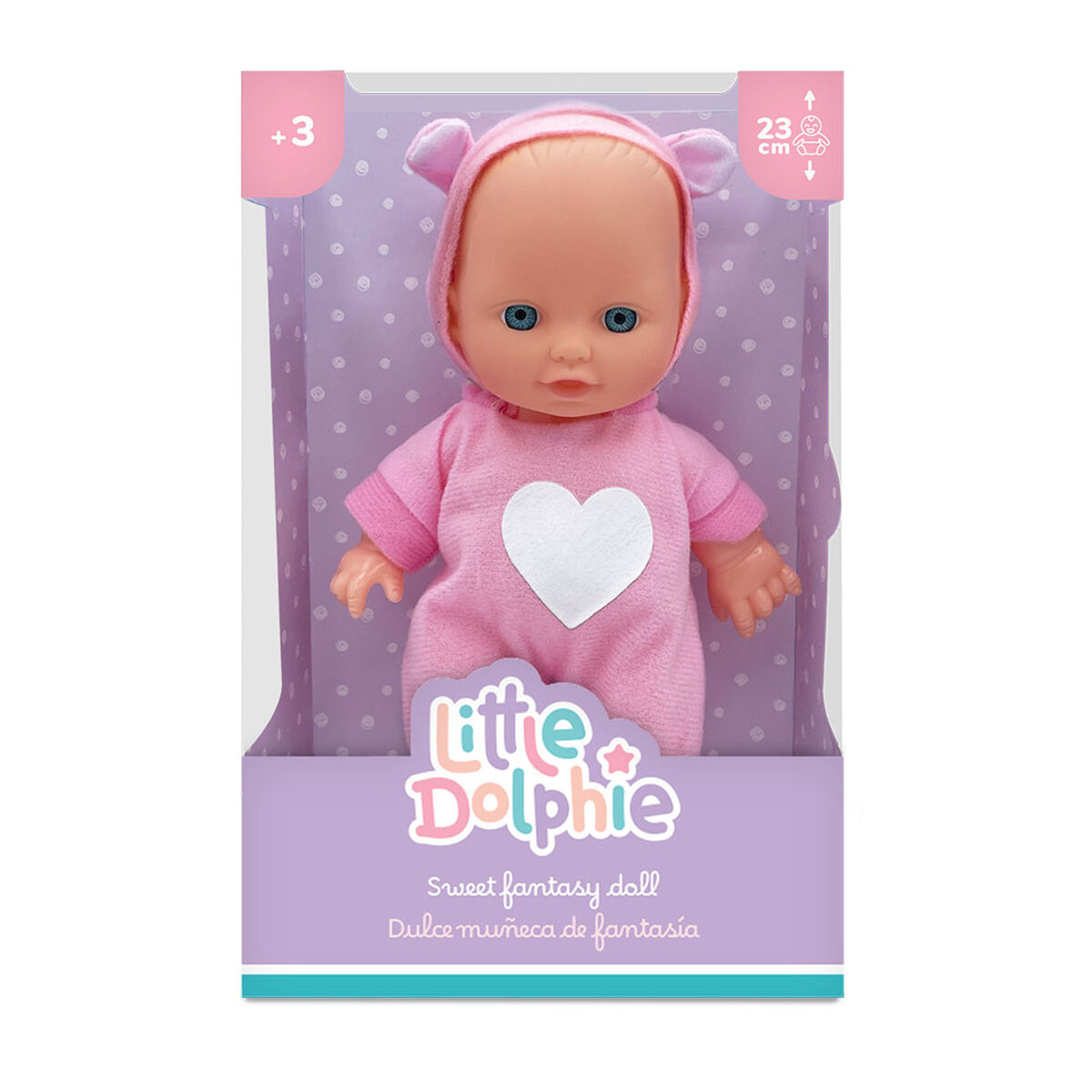 Mu&ntilde;eca Sweet Fantasy Colores Surtidos Little Dolphie