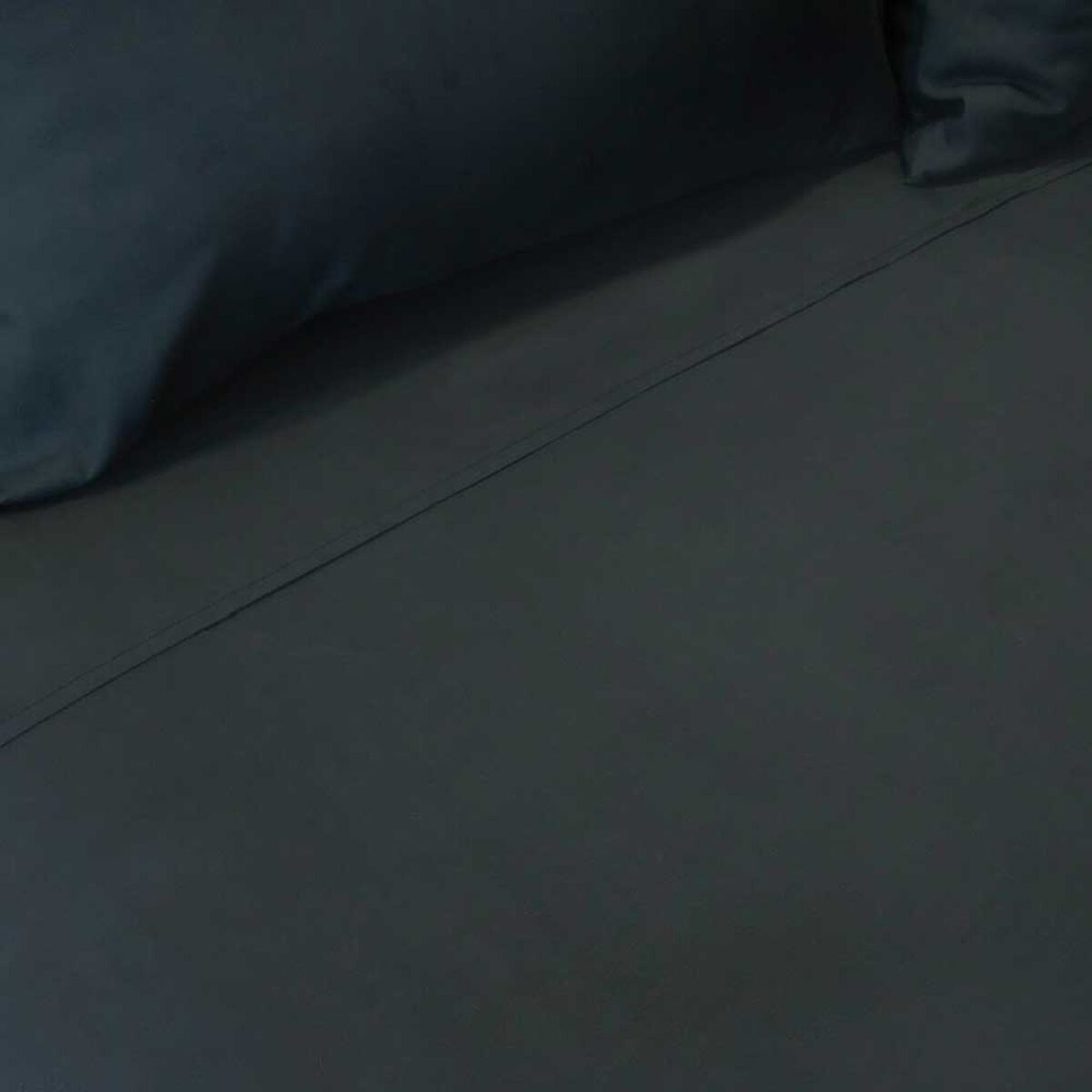 Juego de S&aacute;banas Doral 2 Plazas Lisas 210 Hilos Negro