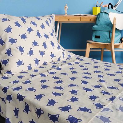 Imagen 2 del producto Juego de Sábanas Infantil Illusions 144 Hilos 1,5 Plazas Fox Beige