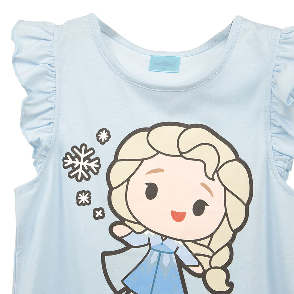 Polera Manga Corta Elsa Niña Licencias
