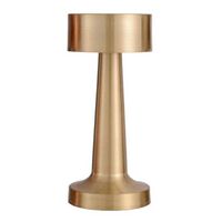 Lámpara de Mesa Metal Vgo Recargable con sensor  21 cm Dorado