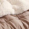 Plum&oacute;n Illusions Sherpa Liso 2 Plazas Beige