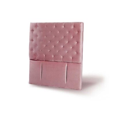 Imagen 2 del producto Respaldo Latam Home 1 Plaza Brescia Tela Velvet Palo Rosa