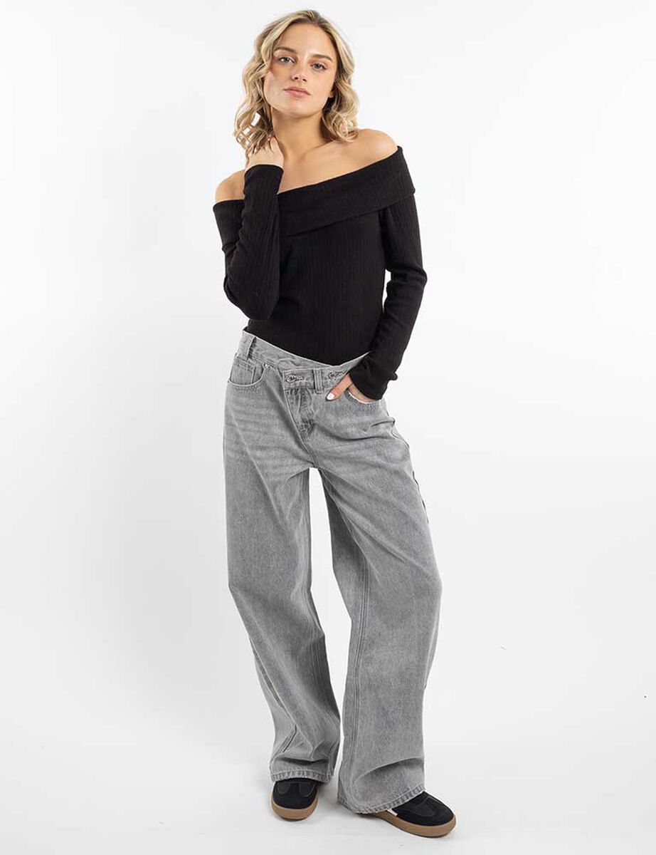 Jeans Wide Leg Mujer Icono