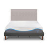 Cama Europea CIC King Alaska + Respaldo