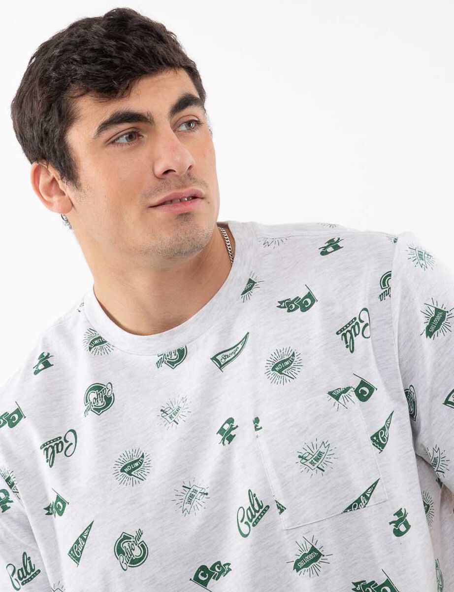 Polera Manga Corta Hombre Icono