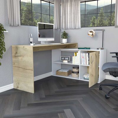 Imagen 2 del producto Escritorio en L TuHome Axis Duna Blanco