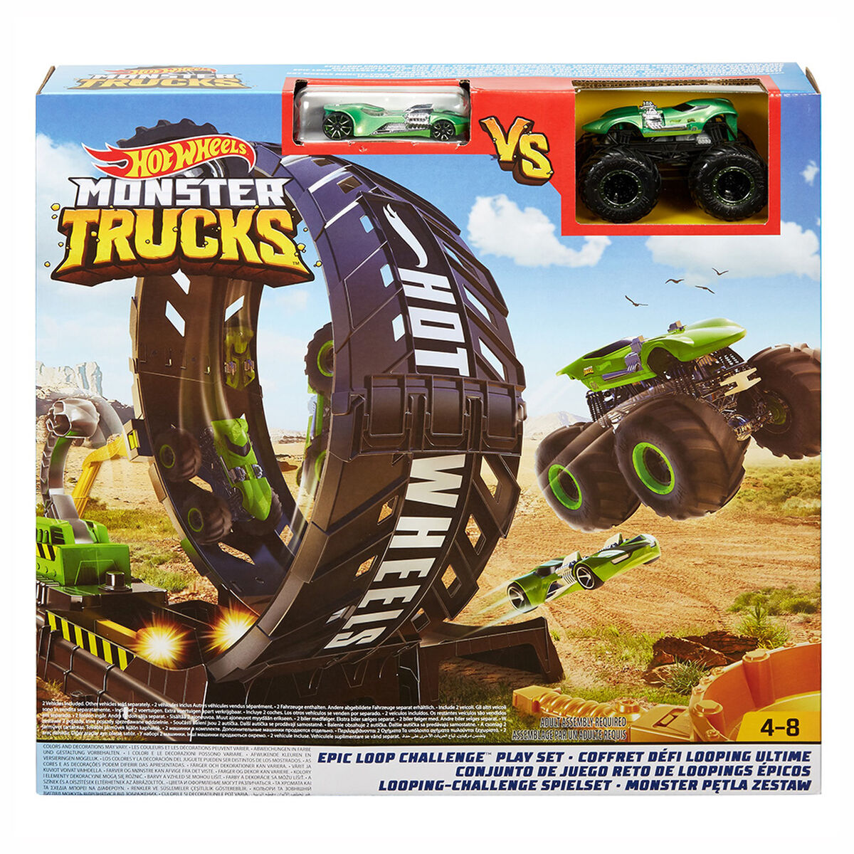 Hot Wheels Monster Trucks Loop Set