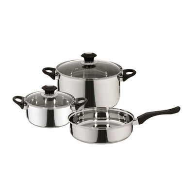 Bater&iacute;a de Cocina Acero Inox Fantuzzi Corazza 5 Piezas
