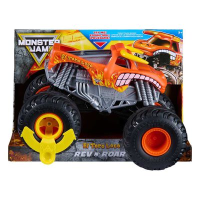 Monster Truck El Toro Loco Rev N Roar con Sonido Escala 1:15 Monster Jam