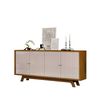 Buffet Vekkahome Brise 4 Puertas Caf&eacute; Beige