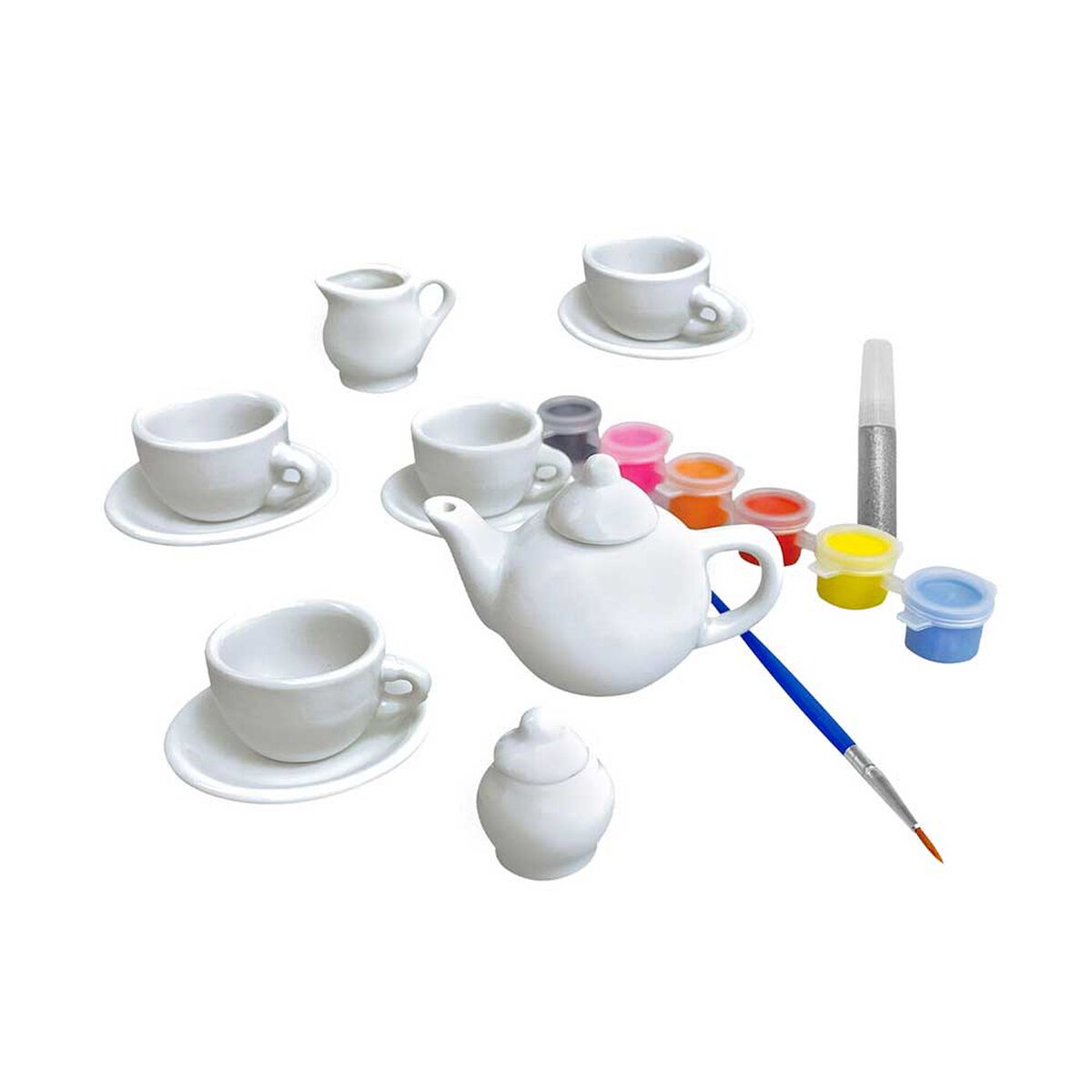 Pinta Tu Propio Juego de Té Orilat