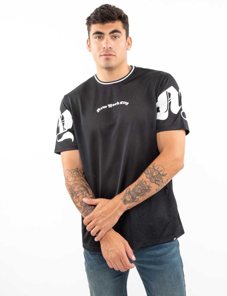 Polera Manga Corta Hombre Icono