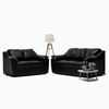 Juego de Living Cabsur Genova 5 Cuerpos Negro