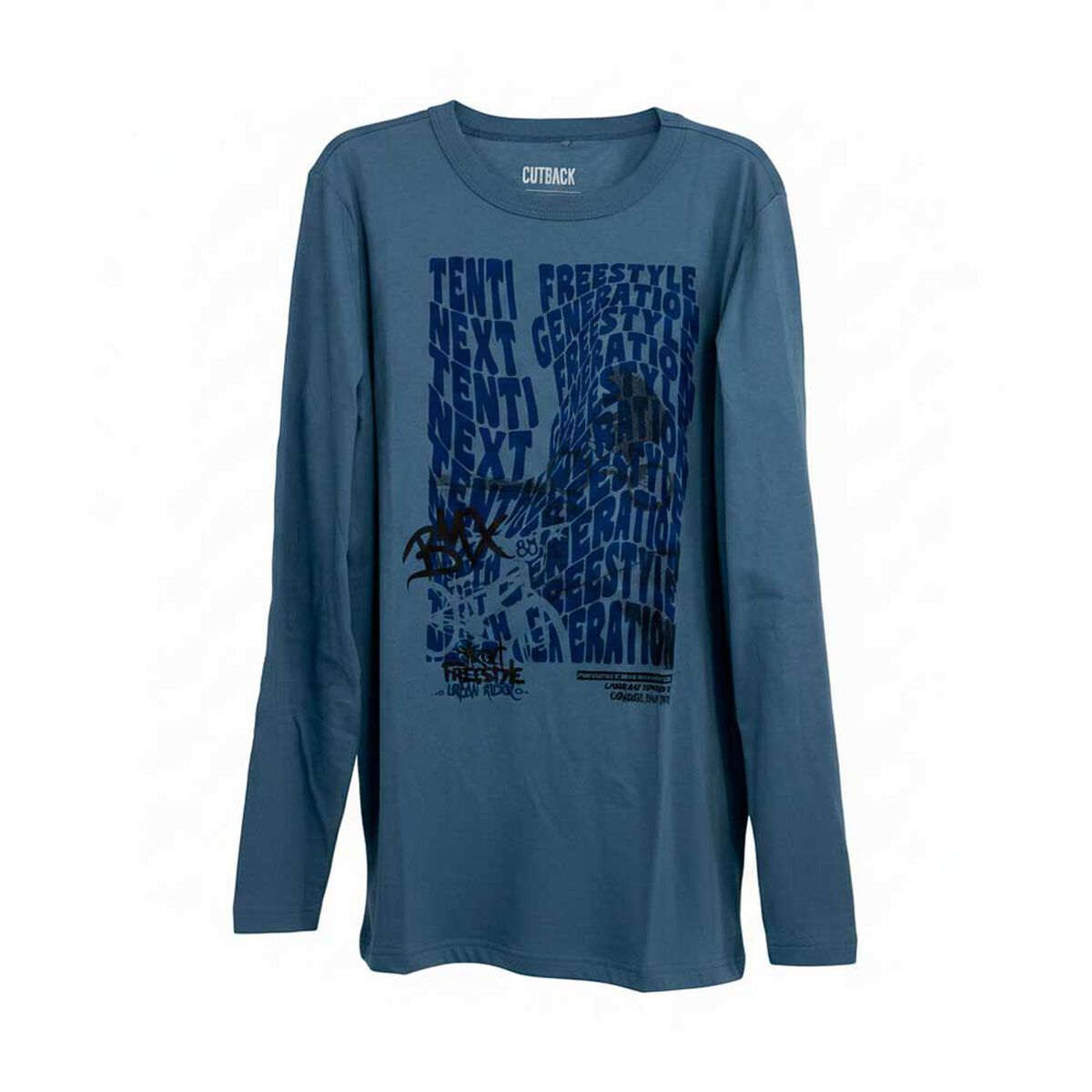 Polera Manga Larga de Algod&oacute;n Ni&ntilde;o Cutback