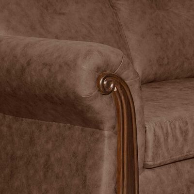 Imagen 2 del producto Sofá Black Factory Bristol 2 Cuerpos Café