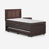 Bed Boxet Rosen 1,5 Plazas Ergo T + Respaldo +  Velador