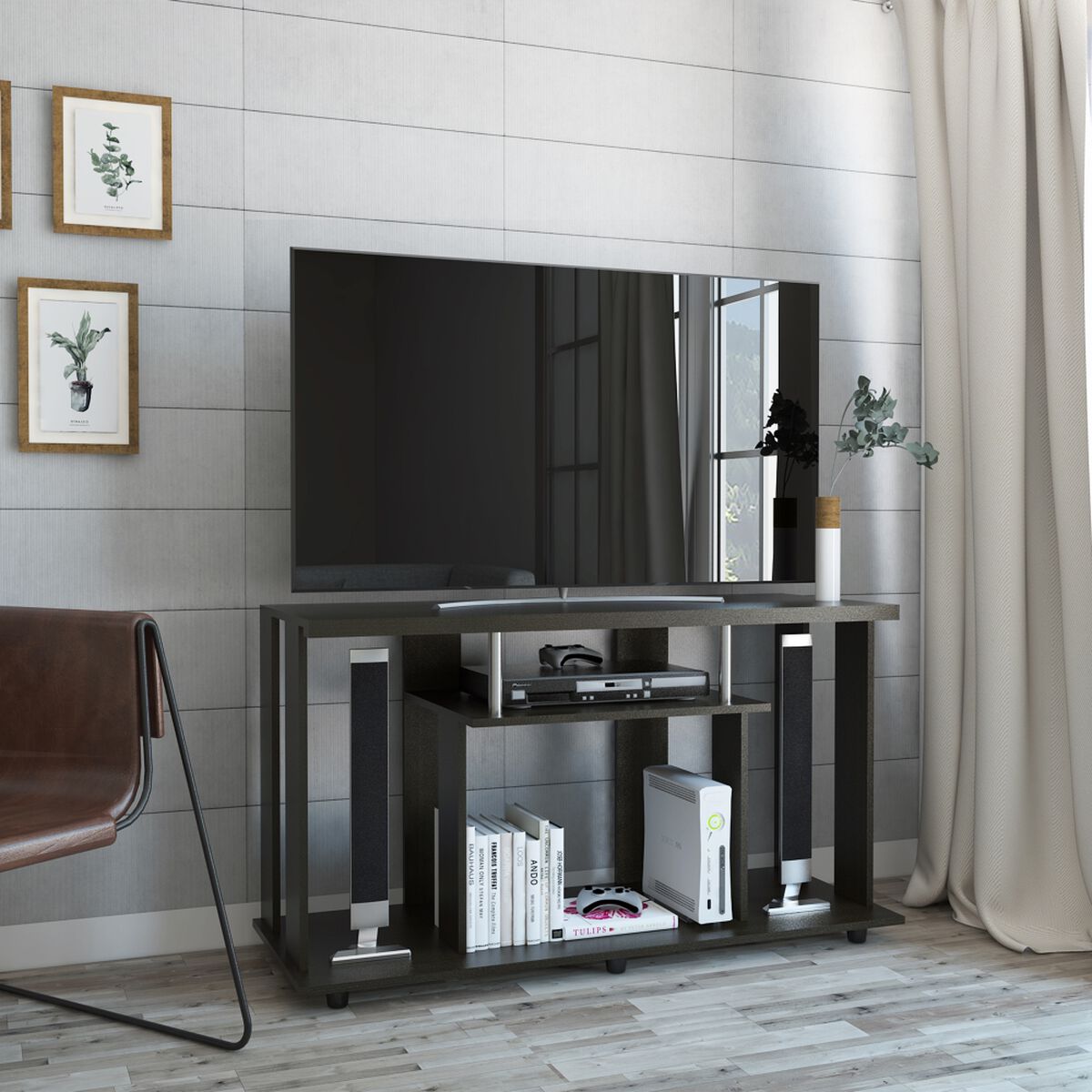 Rack TV TuHome Lannes Wengue Hasta 50"