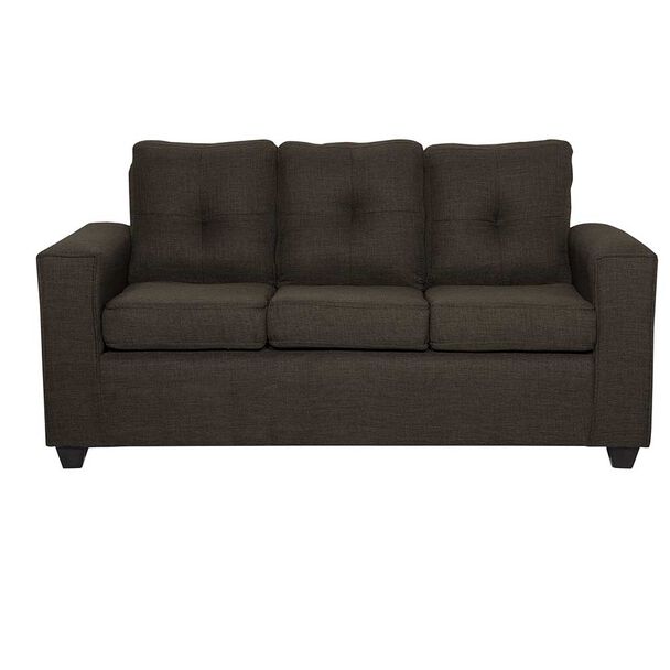 Sofá Black Factory Ranger 3 Cuerpos Café