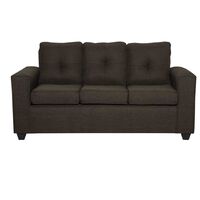 Sofá Black Factory Ranger 3 Cuerpos Café