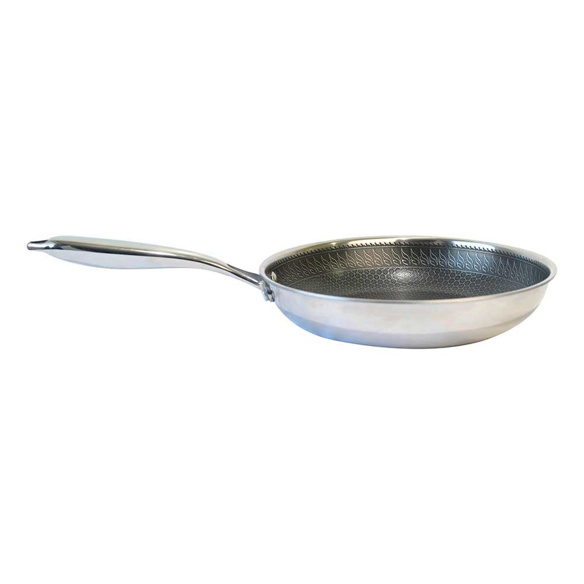 Sart&eacute;n Acero Inox. Doral Honeycomb 20 cm Plata