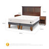 Cama Europea CIC Base Dividida King Cocopedic