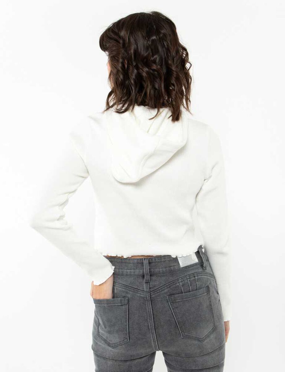Polerón Crop Mujer Icono