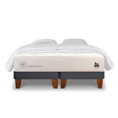 Imagen 1 del producto Cama Europea CIC Base Dividida 2 Plazas Cocopedic