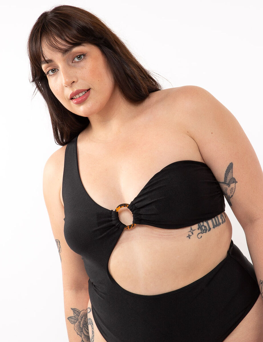 Traje de Ba&ntilde;o Liso Mujer Zibel