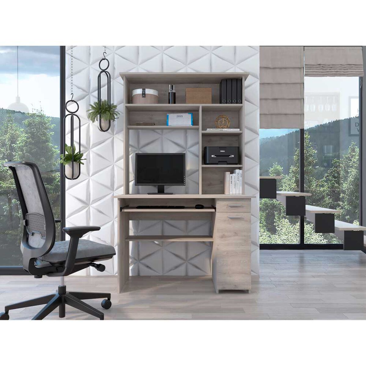 Escritorio Tuhome 180 Ceniza