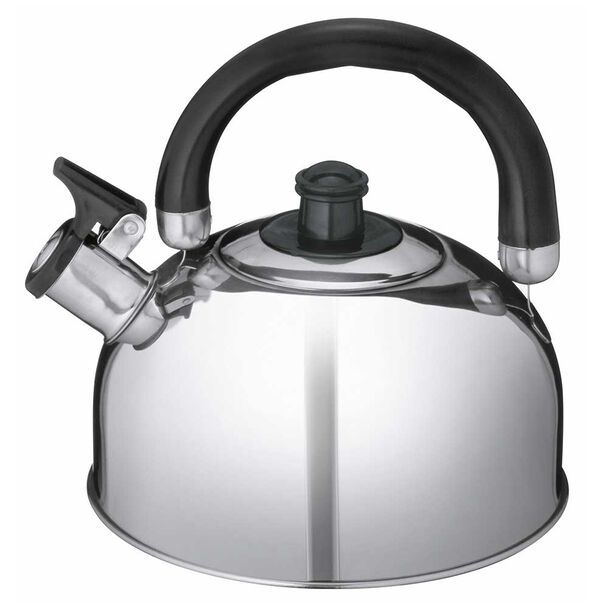 Tetera de Acero Inoxidable Fantuzzi Trinni Plateado 2,5 lt