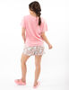 Pijama Corto de Algodón Mujer Snoopy