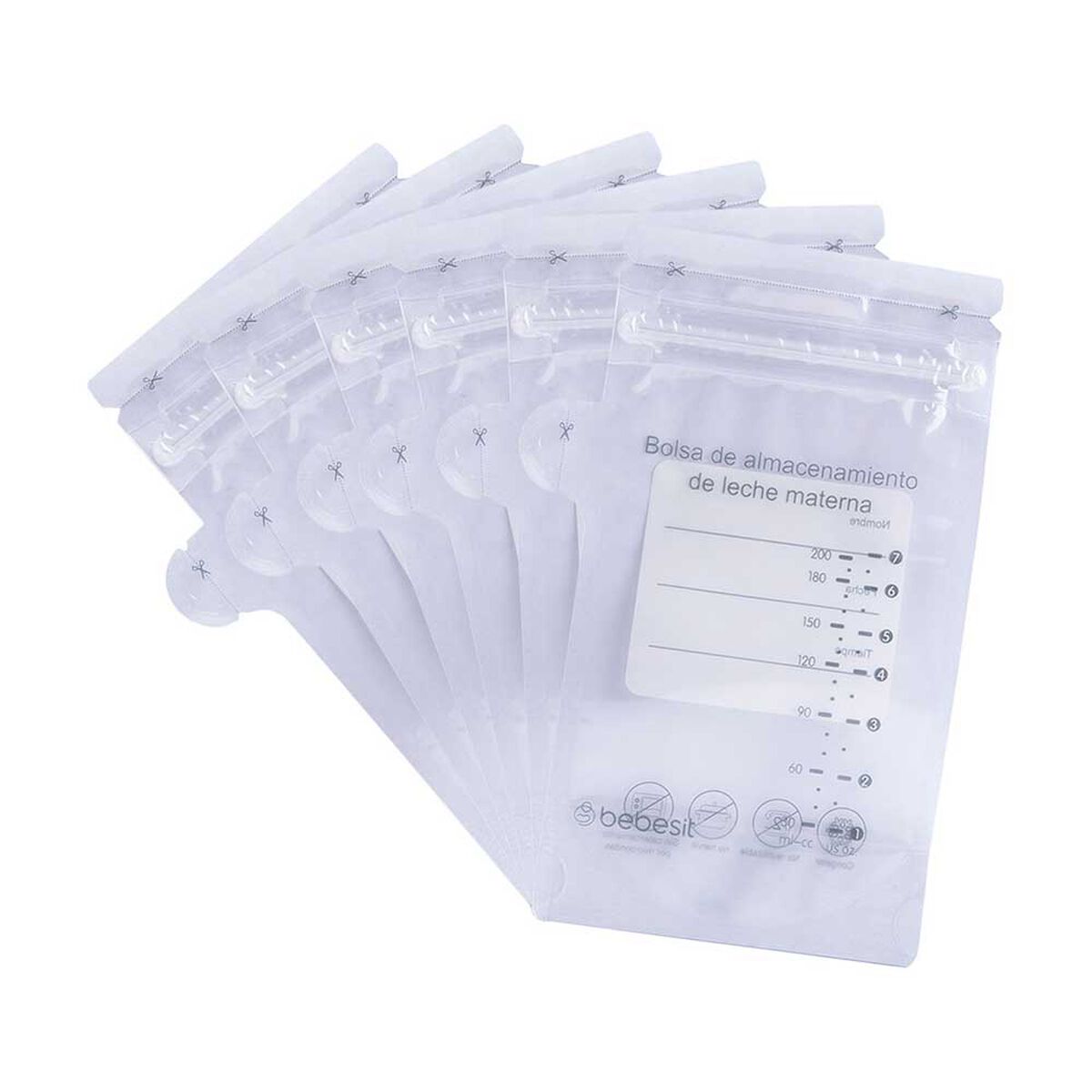 Extractor Leche Materna Eléctrico Manos Libre + 10 Bolsas Bebesit