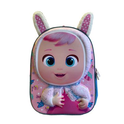 Mochila 3D coney  con Orejas Plush Cry Babie