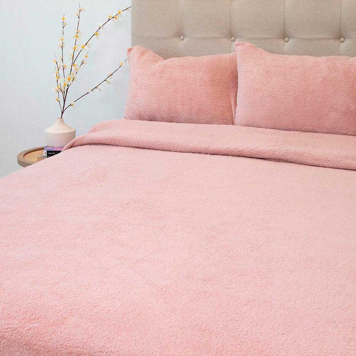 Juego de S&aacute;banas Chiporro Doral 2 Plazas Senses Rosa