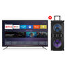 Combo LED 65" Master-G MGUB6530X Smart TV 4K UHD + Parlante Bluetooth Portátil MGCobra