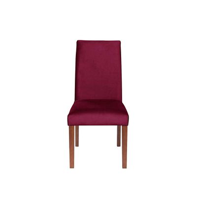 Imagen 1 del producto Silla Latam Home Cadiz Tela Velvet Burdeo